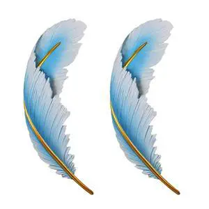 Feather Wall Sconce Modern led Wall Light Sconce Blue Feather Design Art Deco Wall Light Mid-Century Wall Lights Dimmable Sconce for Bedroom Living Room Dining Room Hallway Feather Wall Sconce Modern led Wall Light Sconce Blue Feather Design Art Deco Wall Light Mid-Century Wall Lights Dimmable Sconce for Bedroom Living Room Dining Room Hallway