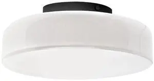 Vintage Glass Ceiling Light Fixture Modern Flush Mount Ceiling Lights with 13.8" White Round Lamp Shade Black Close to Ceiling Light Fixtures for Bedroom Entryway Hallway Porch Foyer Vintage Glass Ceiling Light Fixture Modern Flush Mount Ceiling Lights with 13.8" White Round Lamp Shade Black Close to Ceiling Light Fixtures for Bedroom Entryway Hallway Porch Foyer