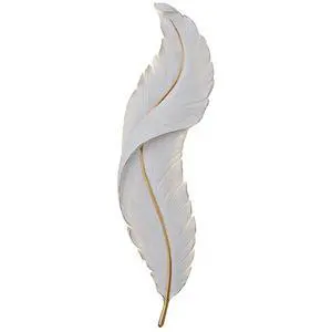 LED Sconces Wall Lighting White Feather Wall Light Modern Wall Sconce Lights Mid Century Elegant Creative Style Unique Resin Design for Bedroom Living Room Hallway Foyer (1-Light) LED Sconces Wall Lighting White Feather Wall Light Modern Wall Sconce Lights Mid Century Elegant Creative Style Unique Resin Design for Bedroom Living Room Hallway Foyer (1-Light)