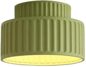 Hallway Ceiling Light Nordic Vintage Flush Mount Ceiling Light Fixture Mid Century 2-Layer Round Light with Green Striped Shade Modern Close to Ceiling Lamp Resin Ceiling Lights Hallway Ceiling Light Nordic Vintage Flush Mount Ceiling Light Fixture Mid Century 2-Layer Round Light with Green Striped Shade Modern Close to Ceiling Lamp Resin Ceiling Lights
