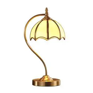Brushed Brass Table lamp mid Century Modern Table lamp Gold Desk lamp with Dome Glass Shade Nightstand Lamp Rustic Farmhouse Desk lamp for end Table Bedside Bedroom Living Room (A) Brushed Brass Table lamp mid Century Modern Table lamp Gold Desk lamp with Dome Glass Shade Nightstand Lamp Rustic Farmhouse Desk lamp for end Table Bedside Bedroom Living Room (A)