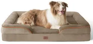 Orthopedic Dog Beds Large Sized Dog with Removable Washable Cover | 38" Big Comfy Dog Couch Sofa Waterproof, Cozy Bolster Sides, Nonslip Bottom, Pet Bed for Cats and Senior Dogs, Hazel Orthopedic Dog Beds Large Sized Dog with Removable Washable Cover | 38" Big Comfy Dog Couch Sofa Waterproof, Cozy Bolster Sides, Nonslip Bottom, Pet Bed for Cats and Senior Dogs, Hazel