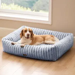 ComfyFleece Dog Beds Large Sized Dog Washable36in Blue Indigo | Furry Big Rectangle Pet Beds,Cute Aesthetic,Orthopedic Corduroy Fleece,Removable Zipper Cover,Non-Slip Bottom,Up to 60 Lbs ComfyFleece Dog Beds Large Sized Dog Washable36in Blue Indigo | Furry Big Rectangle Pet Beds,Cute Aesthetic,Orthopedic Corduroy Fleece,Removable Zipper Cover,Non-Slip Bottom,Up to 60 Lbs
