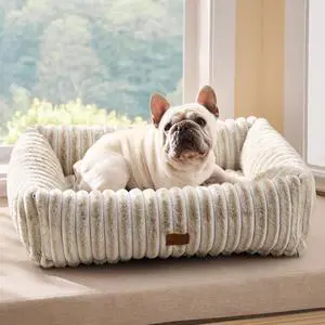 ComfyFleece Dog Bed Medium Large Size Dog Washable30in Amphora | Furry Puppy Beds,Rectangle Cute Orthopedic Corduroy Aesthetic Pet Beds,Removable Zipper Cover,Non-Slip Bottom,Up to 40 Lbs ComfyFleece Dog Bed Medium Large Size Dog Washable30in Amphora | Furry Puppy Beds,Rectangle Cute Orthopedic Corduroy Aesthetic Pet Beds,Removable Zipper Cover,Non-Slip Bottom,Up to 40 Lbs