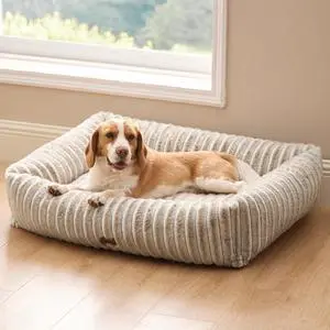 ComfyFleece Cute Dog Beds Large Sized Dog Washable36in Amphora | Furry Big Square Pet Beds, Washable Aesthetic,Orthopedic Corduroy Fleece,Removable Zipper Cover,Non-Slip Bottom,Up to 60 Lbs ComfyFleece Cute Dog Beds Large Sized Dog Washable36in Amphora | Furry Big Square Pet Beds, Washable Aesthetic,Orthopedic Corduroy Fleece,Removable Zipper Cover,Non-Slip Bottom,Up to 60 Lbs