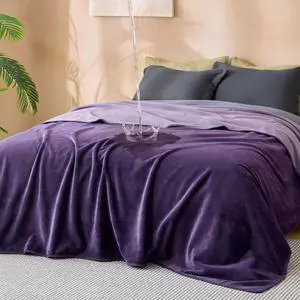 Waterproof Blanket for Bed Soft Flannel Fleece,King 86"x108" | Dog Blankets for Large Senior DogsCouch Cover Throw for Pet Leakproof, Furniture Protector for Travel Camping,Eggplant Waterproof Blanket for Bed Soft Flannel Fleece,King 86"x108" | Dog Blankets for Large Senior DogsCouch Cover Throw for Pet Leakproof, Furniture Protector for Travel Camping,Eggplant