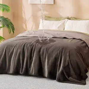 Waterproof Blanket for Bed Soft Flannel Fleece,King 86"x108" | Dog Blankets for Large Senior DogsCouch Cover Throw for Pet Leakproof, Furniture Protector for Travel Camping,Coffee Brown Waterproof Blanket for Bed Soft Flannel Fleece,King 86"x108" | Dog Blankets for Large Senior DogsCouch Cover Throw for Pet Leakproof, Furniture Protector for Travel Camping,Coffee Brown
