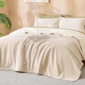 Waterproof Blanket for Bed Soft Flannel Fleece,King 86"x108" Cream | Dog Blankets for Large Senior DogsCouch Cover Throw for Pet Leakproof, Furniture Protector for Travel Camping Waterproof Blanket for Bed Soft Flannel Fleece,King 86"x108" Cream | Dog Blankets for Large Senior DogsCouch Cover Throw for Pet Leakproof, Furniture Protector for Travel Camping