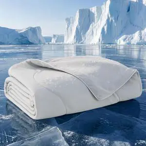 Cooling Blanket for Bed Breathable Throw Q-MAX>0.4, Twin 60x80 | Air-Core FillLightweight Pet Cat Couch Cover Washable, Cold Blanket for Summer, Dog Cooling Mat Soft, Pearl Grey Cooling Blanket for Bed Breathable Throw Q-MAX>0.4, Twin 60x80 | Air-Core FillLightweight Pet Cat Couch Cover Washable, Cold Blanket for Summer, Dog Cooling Mat Soft, Pearl Grey
