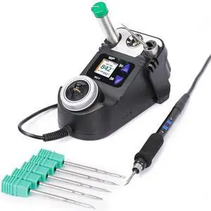 982-V Micro Soldering kit with 5 C210 Soldering Iron Tips, Temperature Control, Sleep Mode, Auto Shutdown and LCD Display 982-V Micro Soldering kit with 5 C210 Soldering Iron Tips, Temperature Control, Sleep Mode, Auto Shutdown and LCD Display