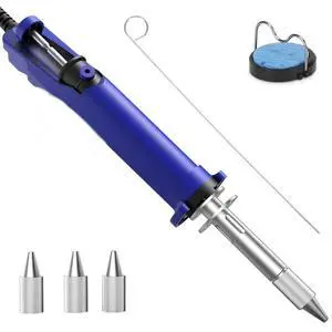 929D VI 180W Electric Desoldering Iron Tool Temperature Controlled with Removable Solder Sucker with 3 Nozzles Pump Function Soldering Iron 929D VI 180W Electric Desoldering Iron Tool Temperature Controlled with Removable Solder Sucker with 3 Nozzles Pump Function Soldering Iron
