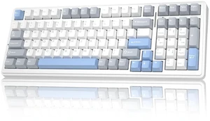F99 Wireless Mechanical Keyboard-Silent Version,Triple-Mode(BT5.0/2.4GHz/USB-C),Gasket Mounted,Hot Swappable Keyboard with Pre-lubed Linear Switches,RGB Backlit PC Gaming Keyboards for Win/Mac F99 Wireless Mechanical Keyboard-Silent Version,Triple-Mode(BT5.0/2.4GHz/USB-C),Gasket Mounted,Hot Swappable Keyboard with Pre-lubed Linear Switches,RGB Backlit PC Gaming Keyboards for Win/Mac
