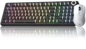Wireless Keyboard and Mouse Combo, F99 Pro Silent Mechanical Keyboard+SC580 Wireless Mouse Wireless Keyboard and Mouse Combo, F99 Pro Silent Mechanical Keyboard+SC580 Wireless Mouse