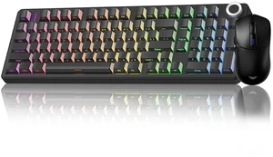 Wireless Keyboard and Mouse Combo, F99 Pro Silent Mechanical Keyboard+SC580 Wireless Mouse Wireless Keyboard and Mouse Combo, F99 Pro Silent Mechanical Keyboard+SC580 Wireless Mouse