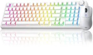 Wireless Keyboard and Mouse Combo, F99 Pro Silent Mechanical Keyboard+SC580 Wireless Mouse Wireless Keyboard and Mouse Combo, F99 Pro Silent Mechanical Keyboard+SC580 Wireless Mouse