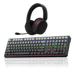 Wireless Keyboard and Headset Combo, F108 Full Size Mechanical Keyboard G7 Pro Wireless Headset Wireless Keyboard and Headset Combo, F108 Full Size Mechanical Keyboard G7 Pro Wireless Headset