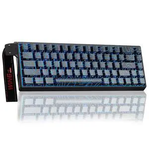 WIN68 HE Mechanical Gaming Keyboard 60%, Hall Effect Magnetic Switch, Fast Trigger Mode Adjustable Actuation, 8000Hz Polling Rate, RGB Backlit, Small Wired Keyboard for Laptop/PC Gamer WIN68 HE Mechanical Gaming Keyboard 60%, Hall Effect Magnetic Switch, Fast Trigger Mode Adjustable Actuation, 8000Hz Polling Rate, RGB Backlit, Small Wired Keyboard for Laptop/PC Gamer
