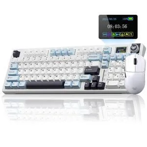 S98 Pro Wireless Mechanical Keyboard with Screen & Knob SC800 Wireless Gaming Mouse S98 Pro Wireless Mechanical Keyboard with Screen & Knob SC800 Wireless Gaming Mouse