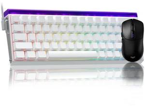 Gaming Mouse and Keyboard Combo, SC580 Tri-Mode Gaming Mouse + Hero 68 HE Magnetic Switch Wired Gaming Keyboard Gaming Mouse and Keyboard Combo, SC580 Tri-Mode Gaming Mouse + Hero 68 HE Magnetic Switch Wired Gaming Keyboard