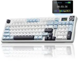 S98 Pro Wireless Mechanical Gaming Keyboard with Screen, Knob, 96 Keys S98 Pro Wireless Mechanical Gaming Keyboard with Screen, Knob, 96 Keys