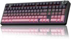 F99 Pro Wireless Mechanical Keyboard with Number Pad, Knob, 99 Keys F99 Pro Wireless Mechanical Keyboard with Number Pad, Knob, 99 Keys