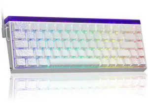 Hero 68 HE 60% Gaming Keyboard Wired, Hall Effect Magnetic Switch Keyboard with 8K Hz Polling Rate, Side Printed PBT Keycaps, RGB Backlit Light Box, Customizable Web Software for PC/Mac Gamers Hero 68 HE 60% Gaming Keyboard Wired, Hall Effect Magnetic Switch Keyboard with 8K Hz Polling Rate, Side Printed PBT Keycaps, RGB Backlit Light Box, Customizable Web Software for PC/Mac Gamers