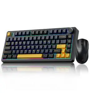 F75 Wireless Mechanical Keyboard SC800 Wireless Gaming Mouse F75 Wireless Mechanical Keyboard SC800 Wireless Gaming Mouse