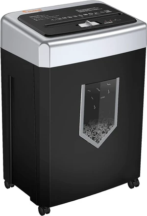 Bonsaii 15-Sheet Cross-Cut 40-Min Heavy Duty Paper Shredder for Home Office Bonsaii 15-Sheet Cross-Cut 40-Min Heavy Duty Paper Shredder for Home Office