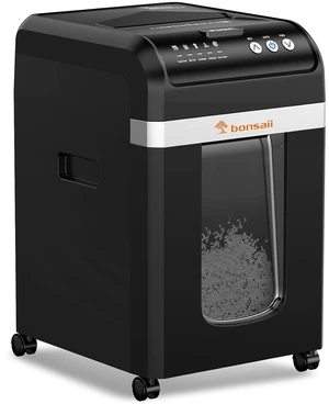 Bonsaii 200-Sheet Auto Feed Micro Cut Heavy Duty Paper Shredder for Office Bonsaii 200-Sheet Auto Feed Micro Cut Heavy Duty Paper Shredder for Office