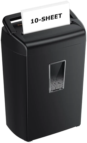 Bonsaii 10-Sheet Heavy Duty Cross Cut Paper Shredder for Home Office Bonsaii 10-Sheet Heavy Duty Cross Cut Paper Shredder for Home Office