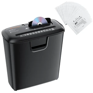 Bonsaii 8 Sheet Strip Cut S120-C Paper Shredder for Home Office Use & 24 Pack Lubricant Sheets Bonsaii 8 Sheet Strip Cut S120-C Paper Shredder for Home Office Use & 24 Pack Lubricant Sheets