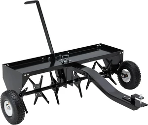 Aireador de remolque de 40 pulgadas, aireador de acero galvanizado, herramienta de césped para remolque, con enganche universal y ruedas inflables de 8 pulgadas, aireador de césped para césped
200LBS Aireador de remolque de 40 pulgadas, aireador de acero galvanizado, herramienta de césped para remolque, con enganche universal y ruedas inflables de 8 pulgadas, aireador de césped para césped
200LBS