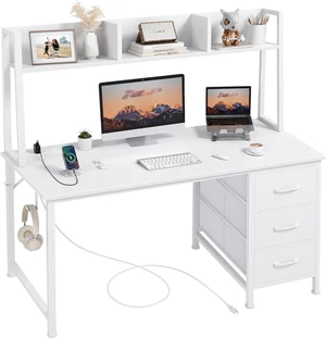 DLisiting - Escritorio blanco para computadora con gabinete y cajones, 47
Escritorio de oficina moderno para estudio, 3 cajones de tela de almacenamiento, tomas de corriente, para dormitorio DLisiting - Escritorio blanco para computadora con gabinete y cajones, 47
Escritorio de oficina moderno para estudio, 3 cajones de tela de almacenamiento, tomas de corriente, para dormitorio