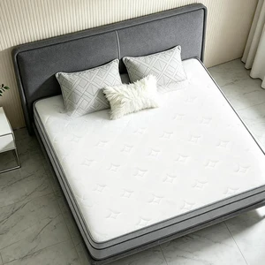 Colchón tamaño Queen de 10 pulgadas en una caja, colchón de cama Queen con resortes ensanchados, suave y cómodo, colchón Queen de 60 x 80 pulgadas Colchón tamaño Queen de 10 pulgadas en una caja, colchón de cama Queen con resortes ensanchados, suave y cómodo, colchón Queen de 60 x 80 pulgadas
