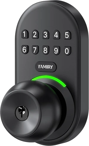 Yamiry - Cerradura inteligente con teclado, cerradura digital de entrada sin llave con asa, perilla electrónica de código para puerta delantera, fácil instalación
Electronic Code Knob for Front Door, Yamiry - Cerradura inteligente con teclado, cerradura digital de entrada sin llave con asa, perilla electrónica de código para puerta delantera, fácil instalación
Electronic Code Knob for Front Door,
