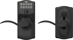 Schlage Cerradura electrónica de teclado, manija de palanca, borde Camelot
Cerradura de puerta con teclado con manija, entrada sin llave, teclado pulsador, opción de bloqueo automático Flex Lock Schlage Cerradura electrónica de teclado, manija de palanca, borde Camelot
Cerradura de puerta con teclado con manija, entrada sin llave, teclado pulsador, opción de bloqueo automático Flex Lock