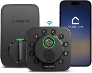 ULTRALOQ Bolt SE Wifi Smart Deadbolt Lock, soporta materia, control remoto
WiFi integrado, funciona con Apple Home, Alexa, Google, cerradura de puerta delantera con huella digital, aplicación, código ULTRALOQ Bolt SE Wifi Smart Deadbolt Lock, soporta materia, control remoto
WiFi integrado, funciona con Apple Home, Alexa, Google, cerradura de puerta delantera con huella digital, aplicación, código