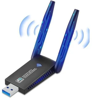 AUTYUE USB WiFi Adapter for PC Laptop Desktop, AC1300M 2.4GHz/5.0GHz Band USB 3.0 WiFi Wireless Adapter Network Dongle w/High Gain 5dBi Dual Enhanced Antenna for Windows 11 10 8.1 8 7 XP Vista AUTYUE USB WiFi Adapter for PC Laptop Desktop, AC1300M 2.4GHz/5.0GHz Band USB 3.0 WiFi Wireless Adapter Network Dongle w/High Gain 5dBi Dual Enhanced Antenna for Windows 11 10 8.1 8 7 XP Vista