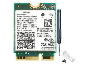 DERAPID Wi-Fi 7 BE200 NGFF M.2 Key E Wireless Network Card with Bluetooth 5.4 Adapter for PC Windows 11/10 , Not Support AMD Motherboard DERAPID Wi-Fi 7 BE200 NGFF M.2 Key E Wireless Network Card with Bluetooth 5.4 Adapter for PC Windows 11/10 , Not Support AMD Motherboard