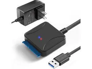 Hitoor SATA to USB 3.0 Adapter, USB 3.0 to SATA III Hard Drive Adapter, SATA to USB 3.0, Hard Drive Reader SATA Adapter for 2.5/3.5 inch HDD SSD UASP with 12V/2A Power Adapter giyqxHw Hitoor SATA to USB 3.0 Adapter, USB 3.0 to SATA III Hard Drive Adapter, SATA to USB 3.0, Hard Drive Reader SATA Adapter for 2.5/3.5 inch HDD SSD UASP with 12V/2A Power Adapter giyqxHw