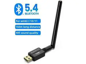 Hitoor USB Bluetooth 5.4 Adapter for Desktop PC, Long Range 500FT/150M Wireless Transfer Bluetooth 5.4 USB Adapter for Headphones, Keyboard, Mouse, Compatible with Windows11/10/8.1 giyqxHw Hitoor USB Bluetooth 5.4 Adapter for Desktop PC, Long Range 500FT/150M Wireless Transfer Bluetooth 5.4 USB Adapter for Headphones, Keyboard, Mouse, Compatible with Windows11/10/8.1 giyqxHw