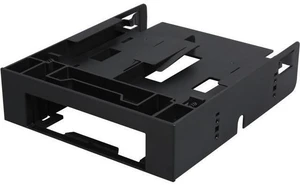 ICY DOCK Dual 2.5 SSD 1 x 3.5 HDD Device Bay to 5.25 Drive Bay Converter / Mount / Kit / Adapter - FLEX-FIT Trio MB343SP ICY DOCK Dual 2.5 SSD 1 x 3.5 HDD Device Bay to 5.25 Drive Bay Converter / Mount / Kit / Adapter - FLEX-FIT Trio MB343SP