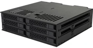 ICY DOCK MB326SP-B | 6 Bay 2.5 SATA HDD / SSD Hot Swap Backplane Cage Enclosure for External 5.25 Bay | ExpressCage Series ICY DOCK MB326SP-B | 6 Bay 2.5 SATA HDD / SSD Hot Swap Backplane Cage Enclosure for External 5.25 Bay | ExpressCage Series