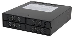 ICY DOCK 4 x 2.5 SATA 6Gbps HDD / SSD Mobile Rack / Cage in 1 x 5.25 bay - ToughArmor MB994SP-4SB-1 ICY DOCK 4 x 2.5 SATA 6Gbps HDD / SSD Mobile Rack / Cage in 1 x 5.25 bay - ToughArmor MB994SP-4SB-1