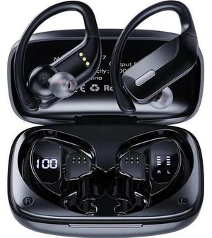 True Wireless Earbuds, Bluetooth 5.1 Headphones 48H Playtime Sport Earphones with LED Display, Over-Ear Buds Built in Mic in Ear Earphones Waterproof Headset for Workout Running Gaming True Wireless Earbuds, Bluetooth 5.1 Headphones 48H Playtime Sport Earphones with LED Display, Over-Ear Buds Built in Mic in Ear Earphones Waterproof Headset for Workout Running Gaming