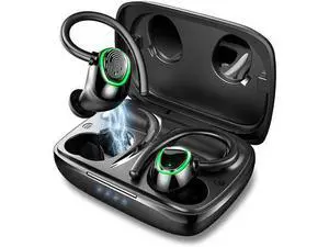 Ture Wireless Earbuds, Bluetooth 5.1 HiFi Stereo Wireless Headphones with Mic, In Ear Earphones 50H Playtime with USB-C Charging Case, IP7 Waterproof Wireless Headset for Sport, Work, Game Ture Wireless Earbuds, Bluetooth 5.1 HiFi Stereo Wireless Headphones with Mic, In Ear Earphones 50H Playtime with USB-C Charging Case, IP7 Waterproof Wireless Headset for Sport, Work, Game