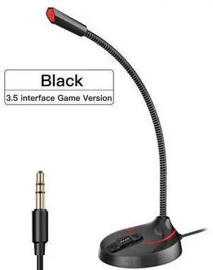 Karaoke Microphone USB Professionnel Vocal Recording Singing Desktop Omnidirectional Capacitive Microphone For PC Gaming Mic (3.5mm jack version) Karaoke Microphone USB Professionnel Vocal Recording Singing Desktop Omnidirectional Capacitive Microphone For PC Gaming Mic (3.5mm jack version)