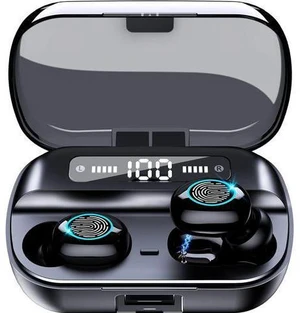 True Wireless Earbuds, Bluetooth 5.1 Touch Control Headphones with Built-in Mic, CVC8.0 Noise Cancelling Wireless Earbuds for Gym Waterproof Bluetooth Earphones in-Ear Earbud True Wireless Earbuds, Bluetooth 5.1 Touch Control Headphones with Built-in Mic, CVC8.0 Noise Cancelling Wireless Earbuds for Gym Waterproof Bluetooth Earphones in-Ear Earbud