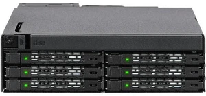 ICY DOCK MB606SPO-B ToughArmor MB606SPO-B 6 x 2.5" SAS/SATA SSD/HDD & Ultra Slim ODD Backplane Cage for External 5.25" Bay ICY DOCK MB606SPO-B ToughArmor MB606SPO-B 6 x 2.5" SAS/SATA SSD/HDD & Ultra Slim ODD Backplane Cage for External 5.25" Bay