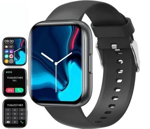 Smart Watch, New Upgraded 1.81" AMOLED, Split Screen Display, Answer Make Calls, Smartwatch for Men Women iOS Android Smartphones, Blood Oxygen Heart Rate Monitor Fitness Tracker (Black) Smart Watch, New Upgraded 1.81" AMOLED, Split Screen Display, Answer Make Calls, Smartwatch for Men Women iOS Android Smartphones, Blood Oxygen Heart Rate Monitor Fitness Tracker (Black)